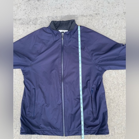 FootJoy DryJoys Tour Collection Jacket Sz M Full Zip Navy Golf - Picture 7 of 7